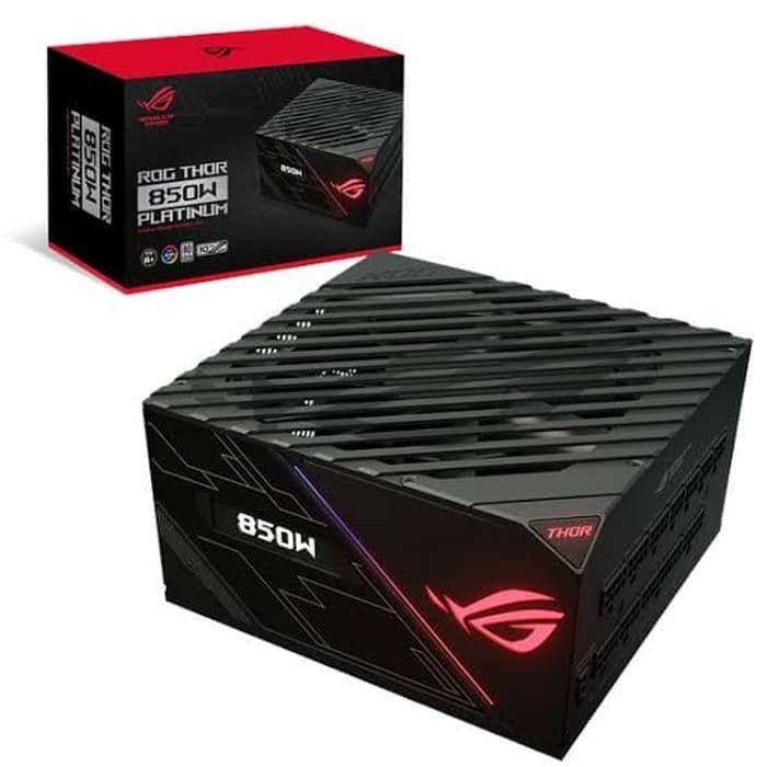 Power Supply Asus ROG Thor 850W Platinum Full Modular - Asus PSU Gaming 850watt Platinum 80+