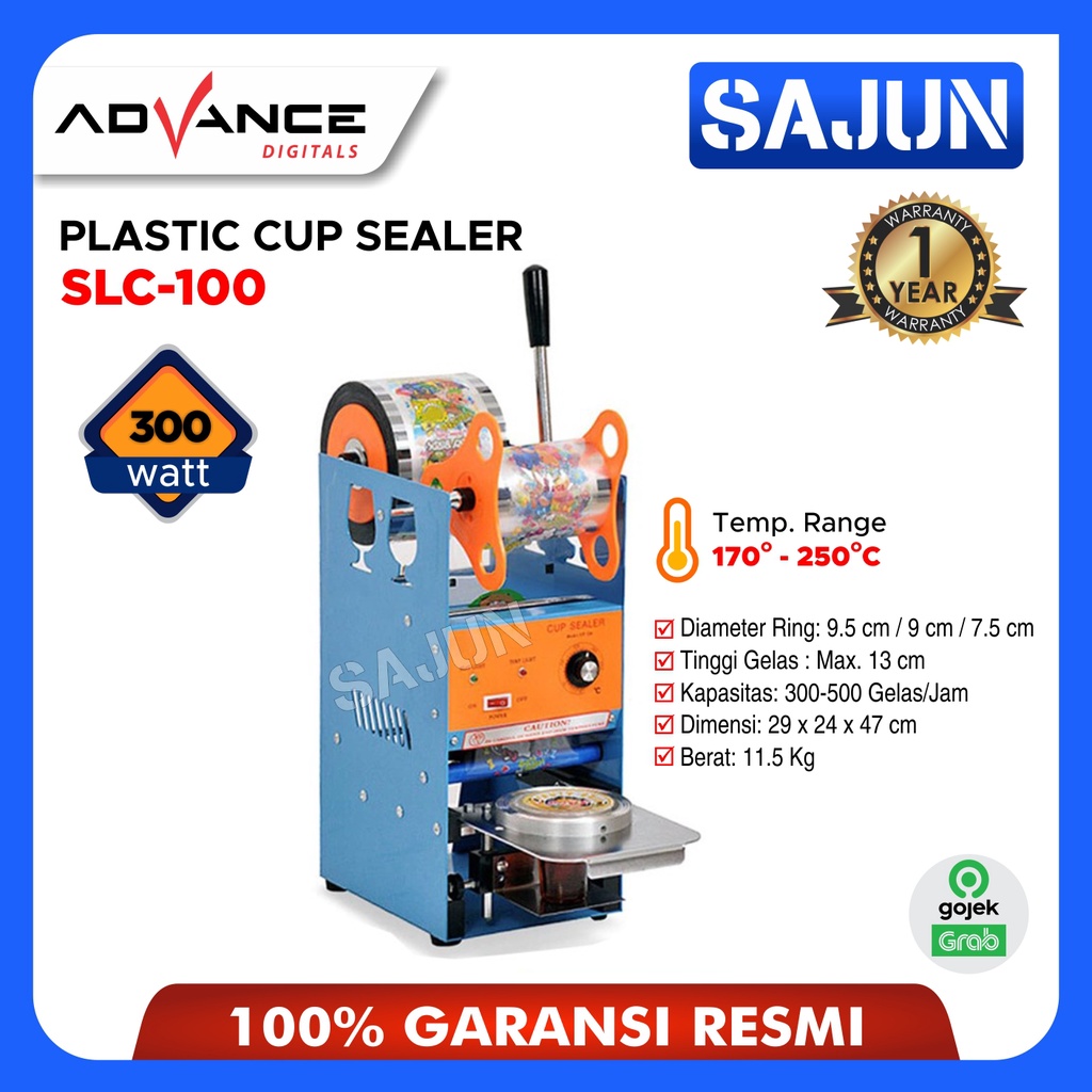 Advance Plastic Cup Sealer SLC-100 Mesin Press Gelas Plastik SLC100