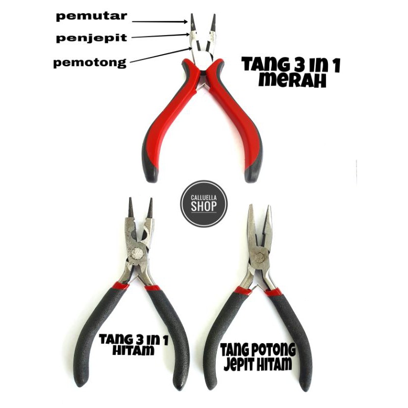 Tang 3 in 1 TANG BIASA POTONG JEPIT bahan BROS Tang 3 in 1 TANG BIASA POTONG JEPIT bahan BROS