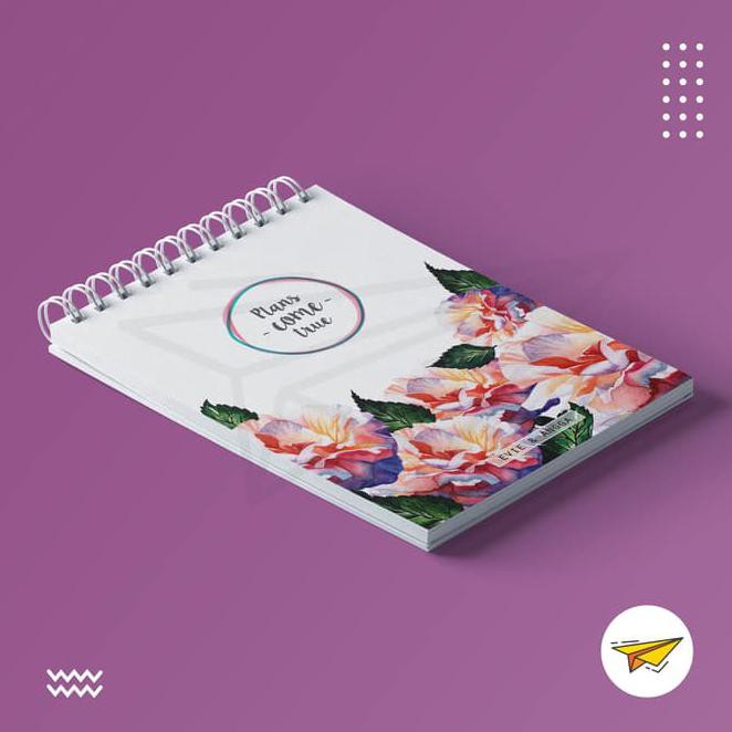 

R4CT SOUVENIR NOTES SPIRAL / NOTES / CUSTOM / SOUVENIR PERNIKAHAN / A6 N75K