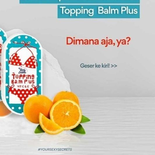 ֍ AF | Pemerah Puting Susu Pink Alami Nipple Cream Topping Balm - pemutih tubuh ✾