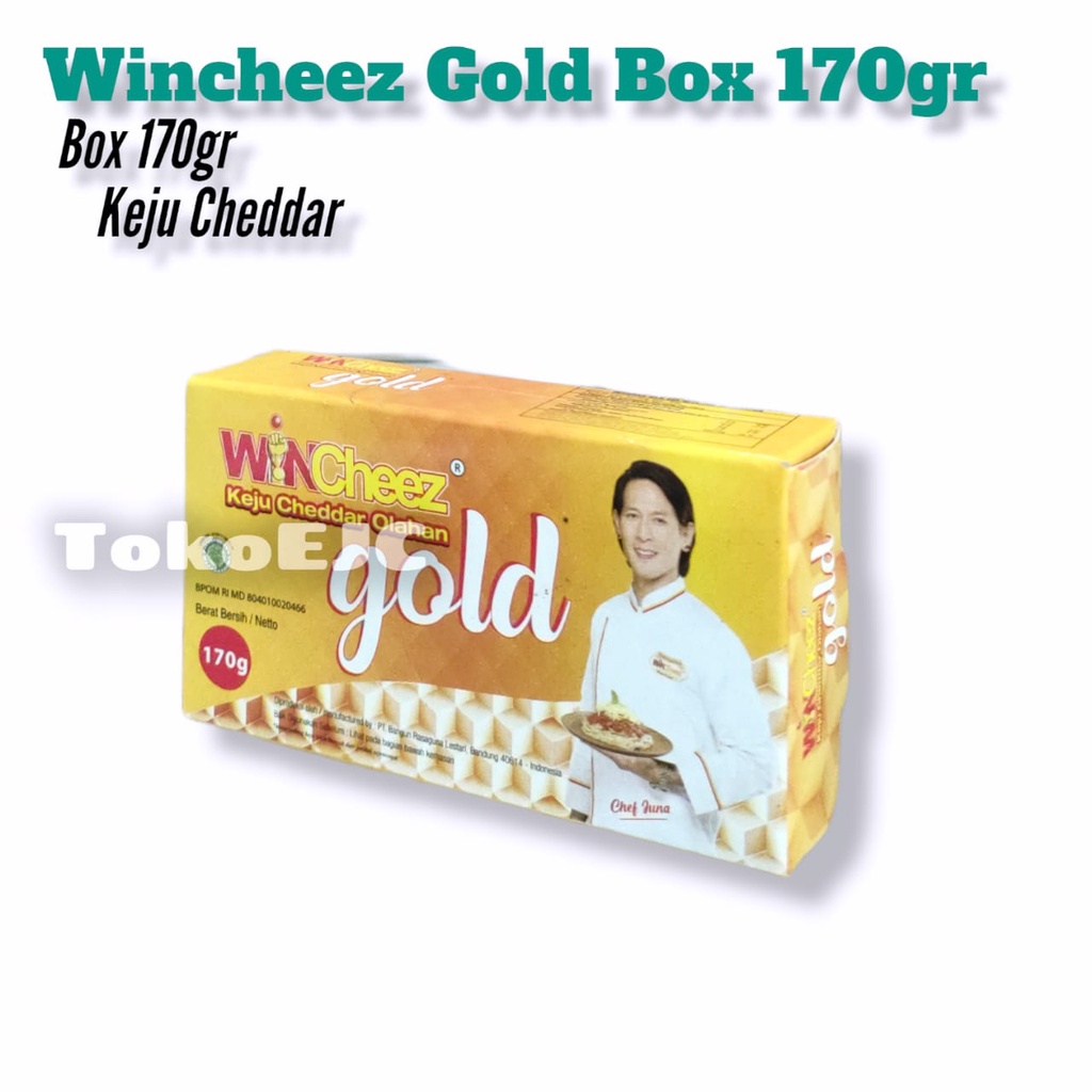 

Keju Cheddar Keju Parut Wincheez Gold Box 170gr