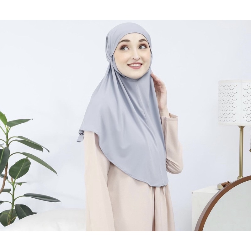 HIJAB BERGO MARYAM INSTAN JERSEY TERMURAH