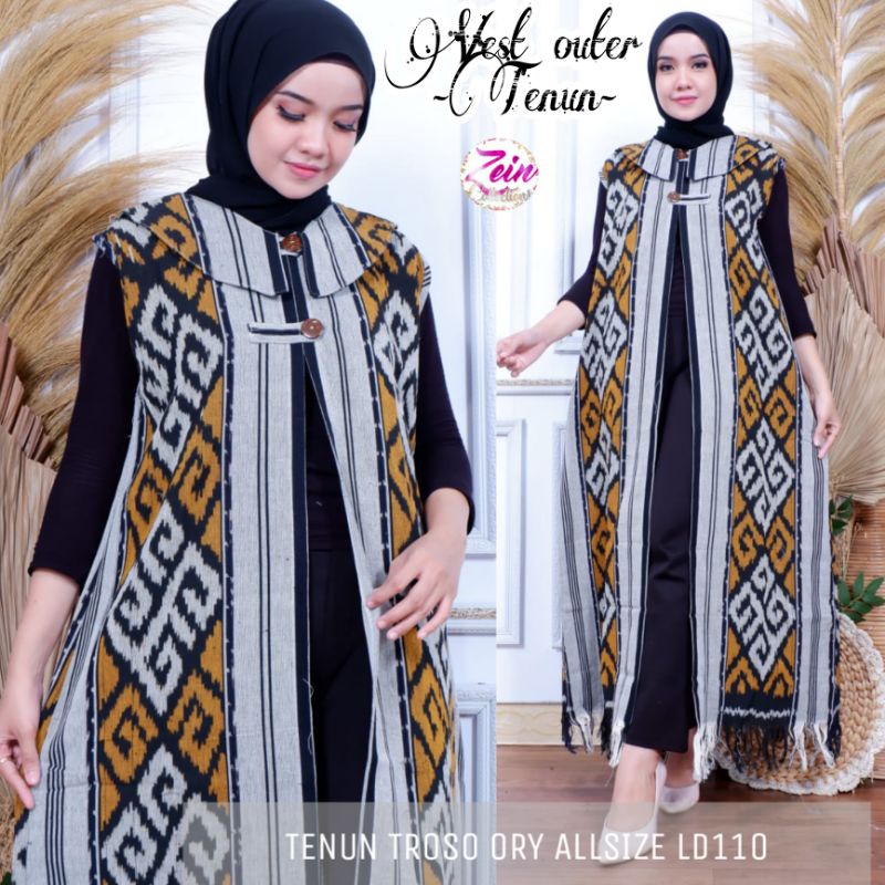 VEST OUTER/Olivia/Xelia TENUN ZEIN PREMIUM BEST SELLER