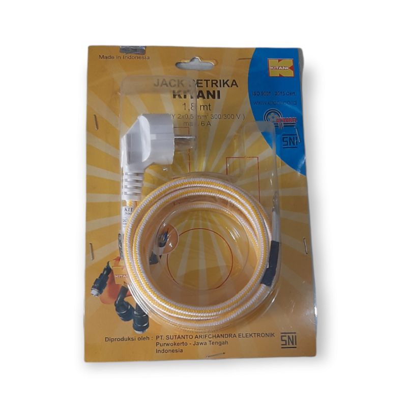 Kabel Setrika Kitani 1.8m