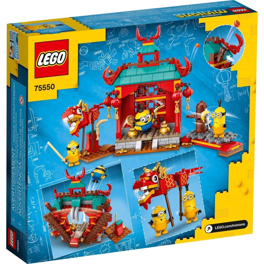 LEGO MINIONS 75550 Minions Kung Fu Battle - Mainan Anak Film