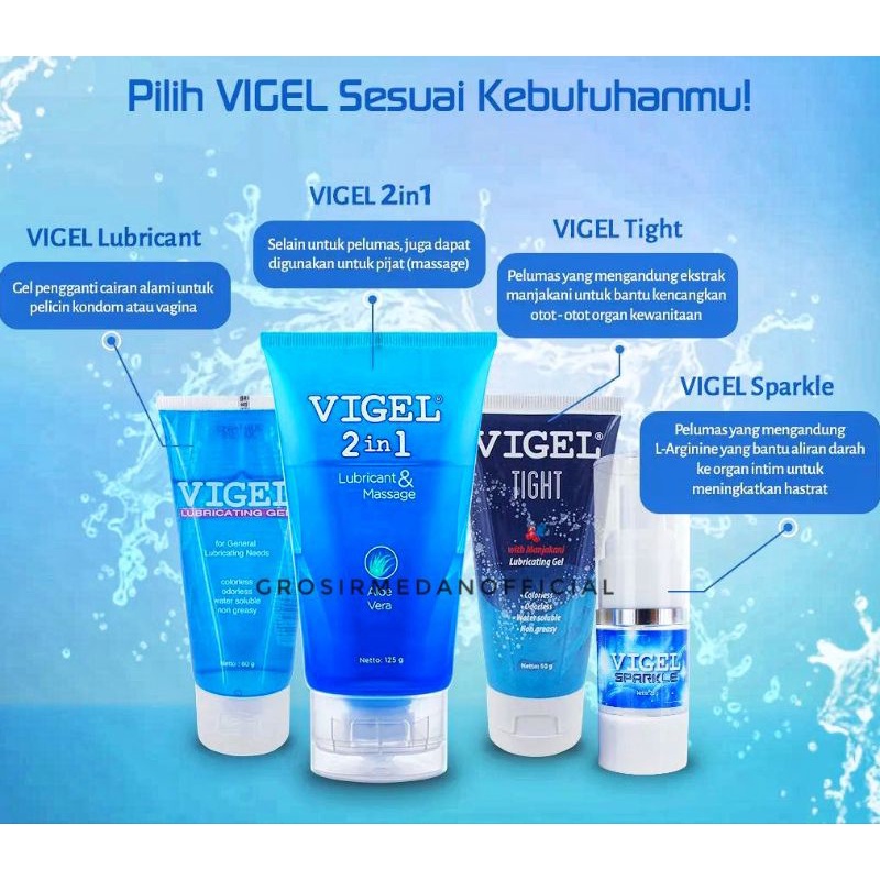 VIGEL LUBRICATING GEL - PELUMAS PELICIN ORGAN INTIM