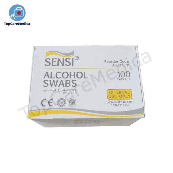 Sensi Alcohol Swabs 100pcs