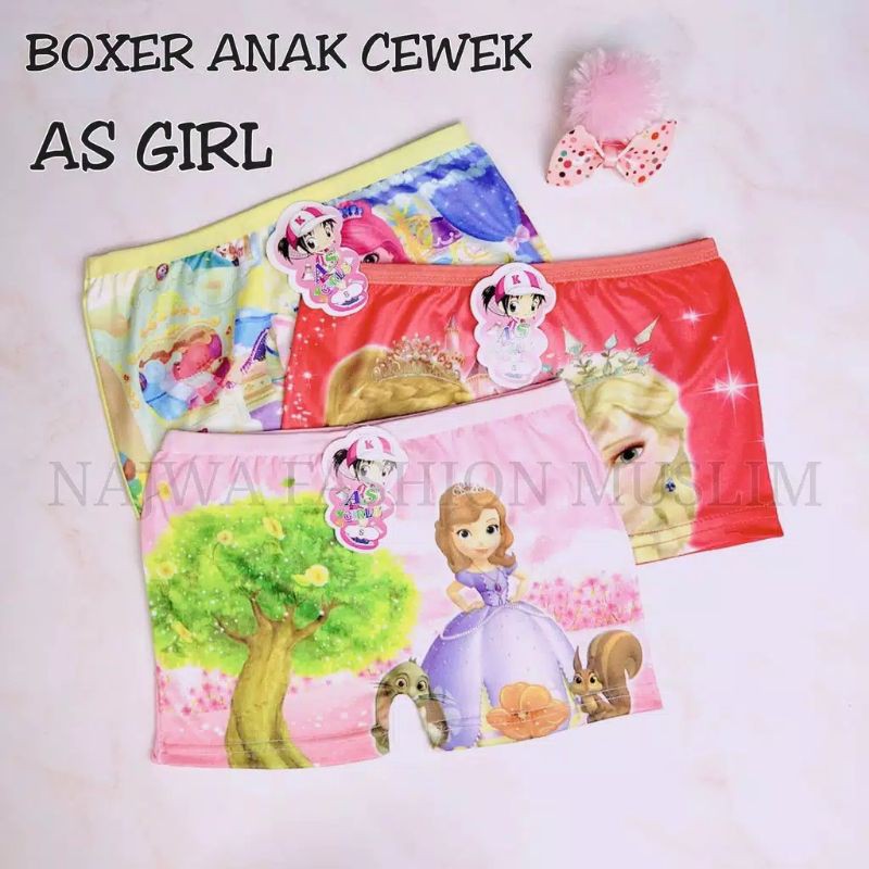 CELANA DALAM ANAK/ BOXER ANAK PEREMPUAN