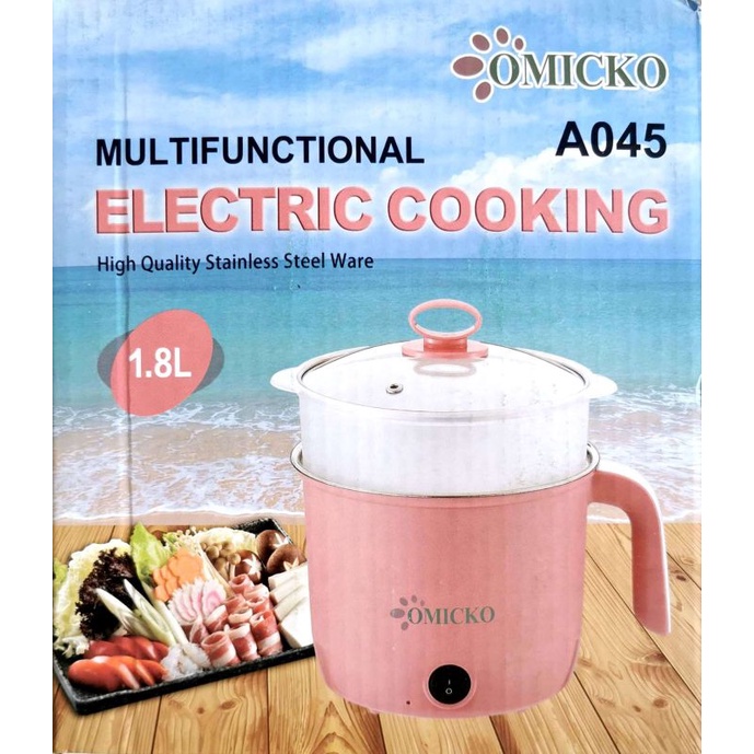 Omicko Panci Listrik Electric Cooking A045 1.8L