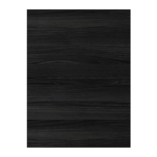 TINGSRYD Pintu efek kayu hitam 60 x 80 cm