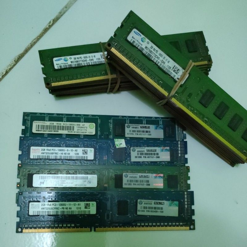 Ram Komputer pc 2gb ddr3 12800 10600 8500