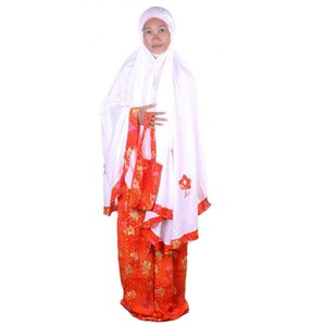 Mukena Batik Cap Bordir Dewi