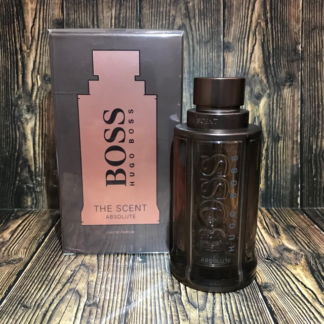 Botol Kosong + Box HUGO BOSS The Scent Absolute 100ml (Tanpa Juice Parfum)