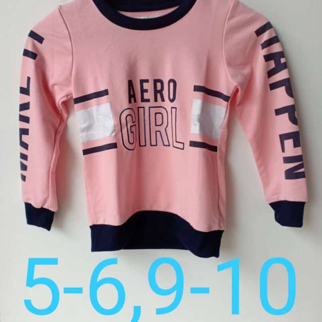 Sweater anak aero girls