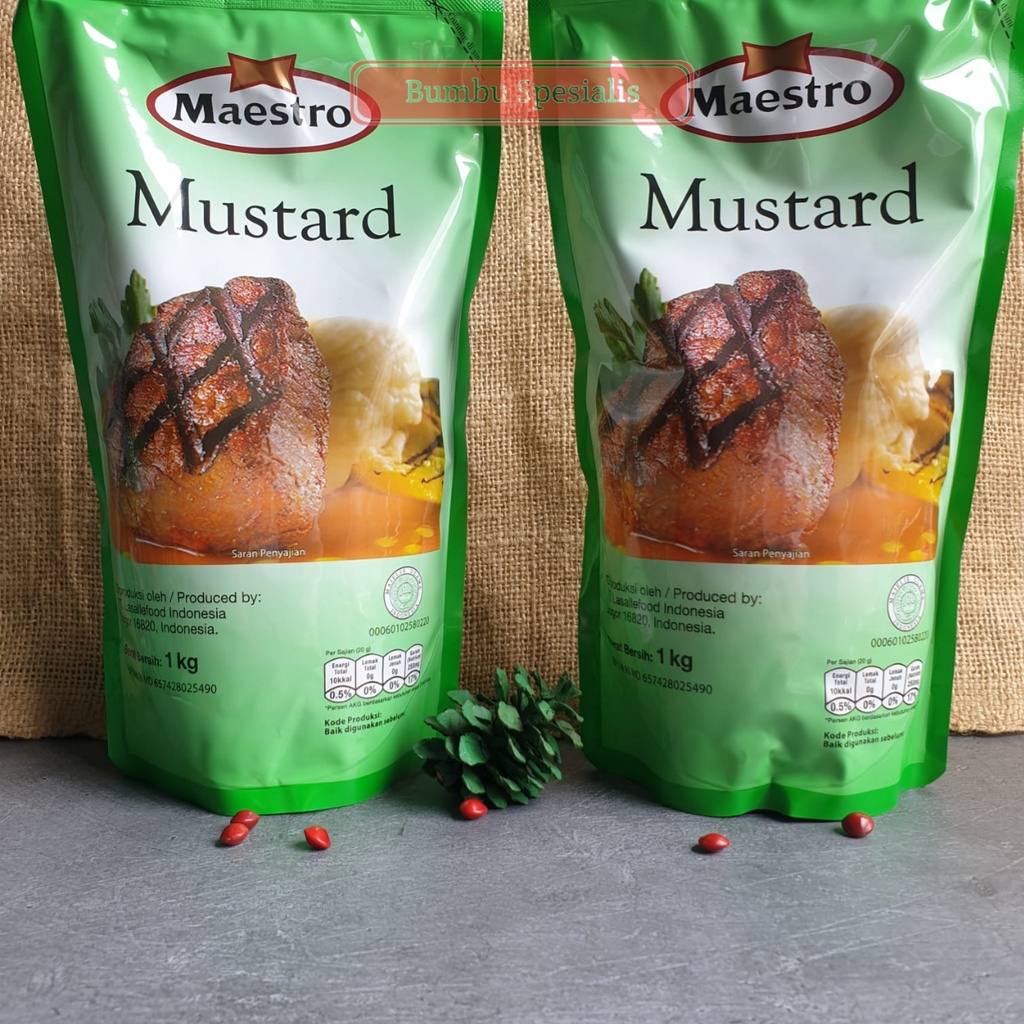 Mustard Maestro /  Maestro Mustard 1000gr / 1 kg