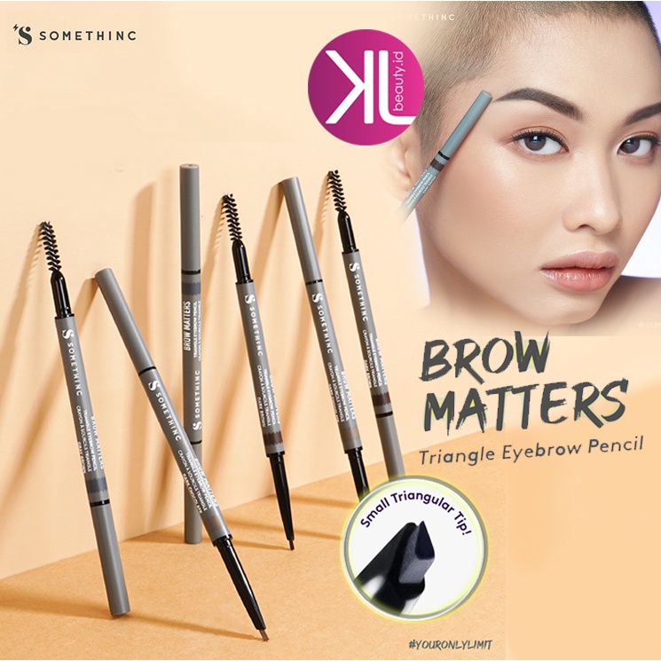 SOMETHINC BROW MATTERS Retractable Triangle Eyebrow Pensil Alis Mekanik