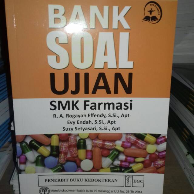 Bank Soal Ujian untuk SMK Farmasi
