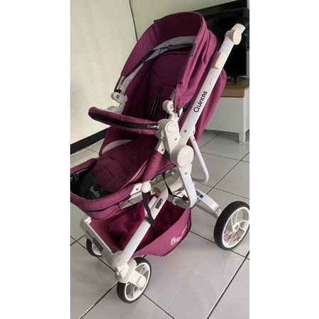 Preloved Stroler Cocolatte Quintas warna Purple