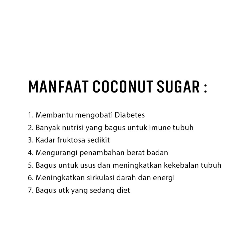 

Terlaris! 1gr KN Gula Kelapa Organik - Organic nut Sugar Low GI - Kuartet Nabati