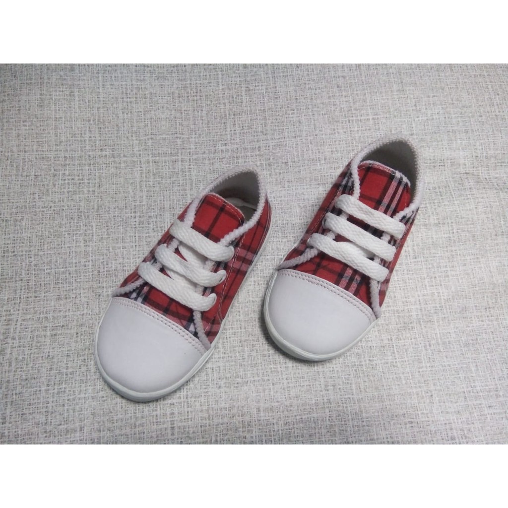 Sepatu Sneakers Anak Motif Panel Lucu Size 22-35