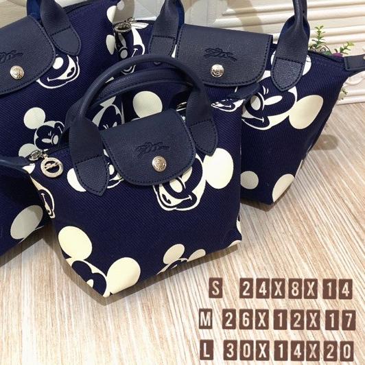 ☚ TAS TOTE IMPORT Lc*mp MICKEY KANVAS XS TAS BATAM JAMJO ✤