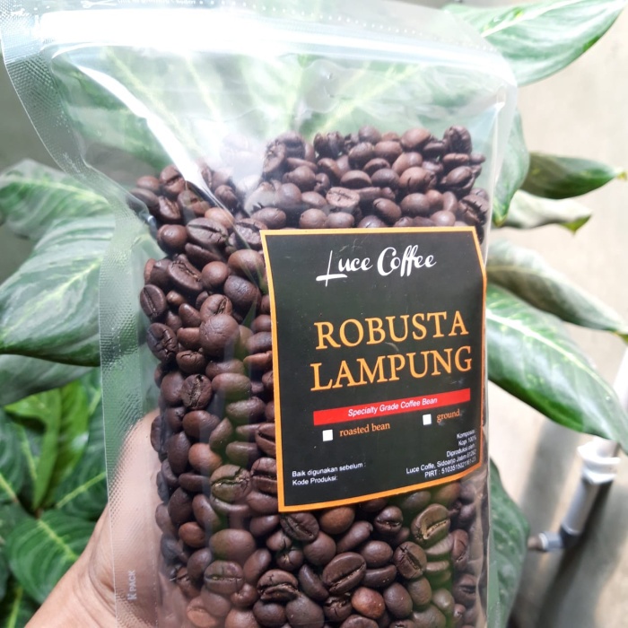 

⭐BISA COD⭐ Kopi ROBUSTA Lampung Specialty 900gr - Biji atau Bubuk - Kasar-Dark