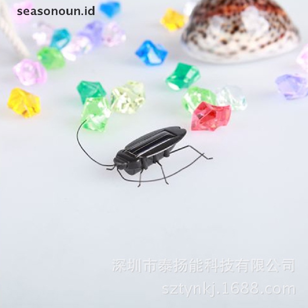 【seasonoun】 Solar Cockroach Puzzle Insect Model Animal Model .