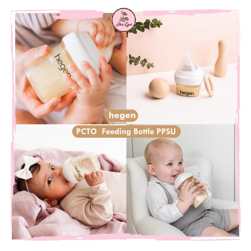 [READY] Hegen PCTO Feeding Bottle PPSU 60ml 150ml 240ml