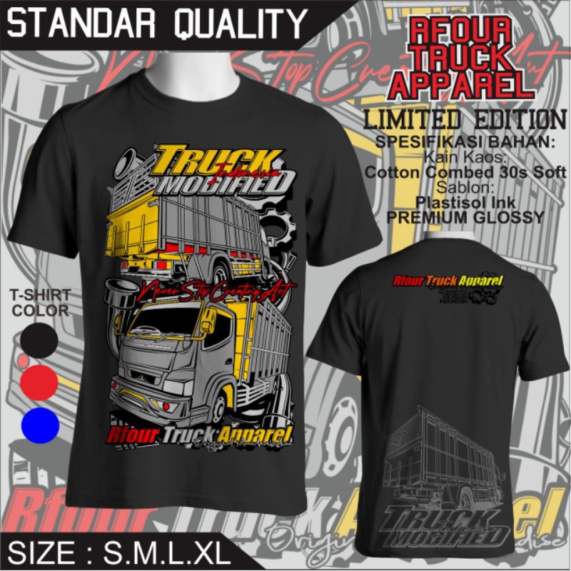 Kaos Truck Mania Original Kaos Truck Driver Truck Anti Gengsi