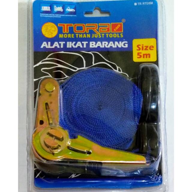 Alat Pengikat Barang Di Motor  1&quot; x 5mtr TAIWAN/ Rachet Tie Down