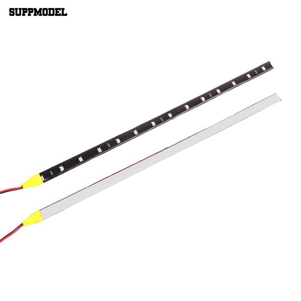 2Pcs Lampu LED Strip Fleksibel 60cm Fleksibel Anti Air untuk Mobil