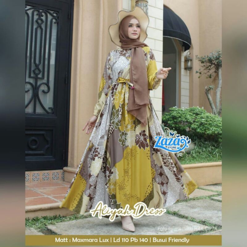 gamis dress aliyah