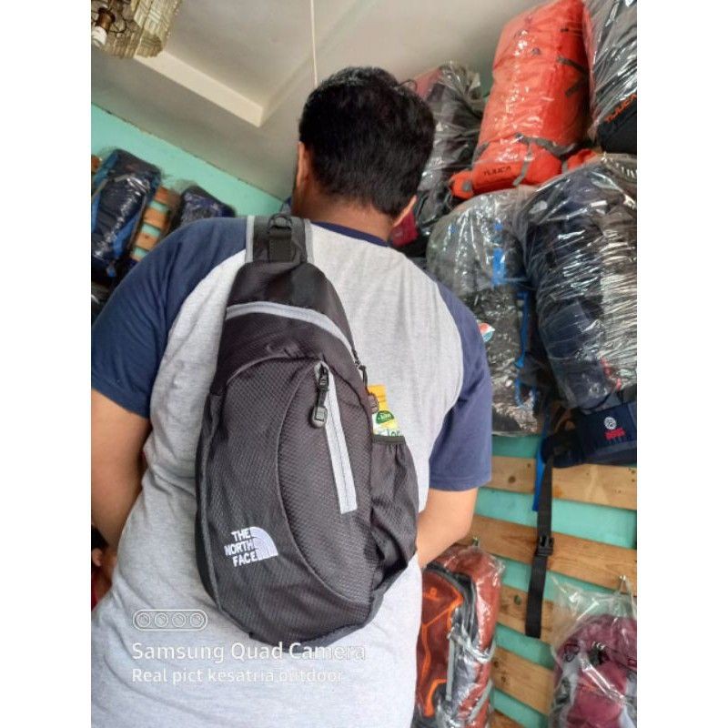 tas slingbag tnf/tas pinggang tnf/tas punggung