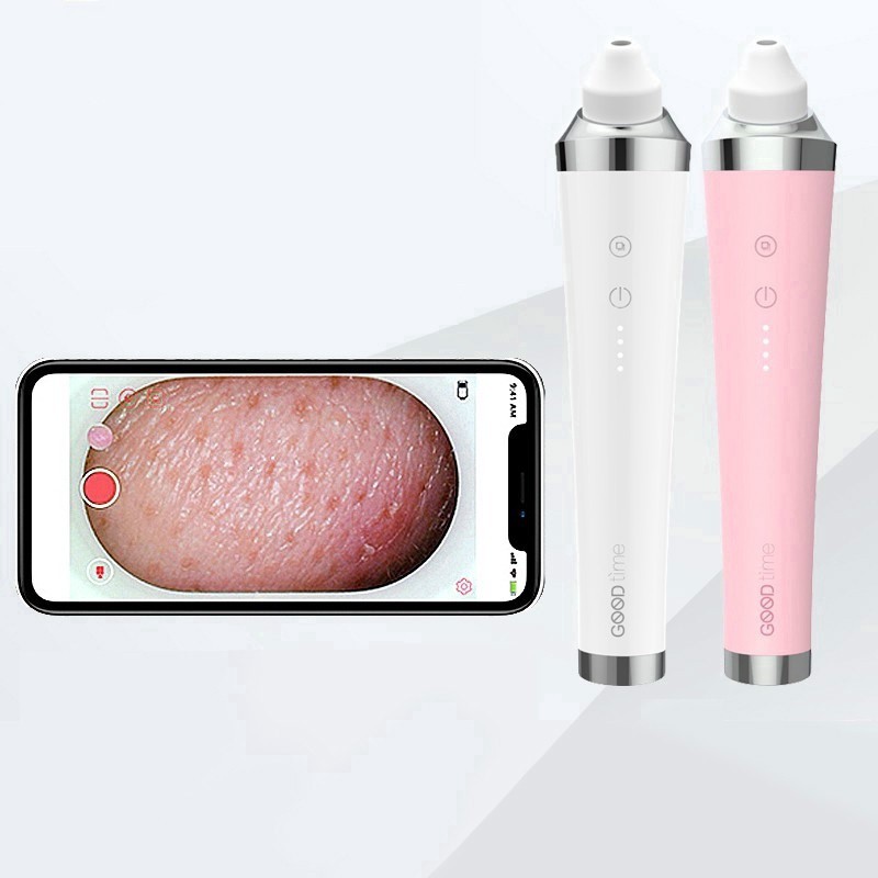 XIAOMI GOODTIME Visual Rechargeable Vacuum Suction Blackheads Remover - Alat Pembersih Komedo