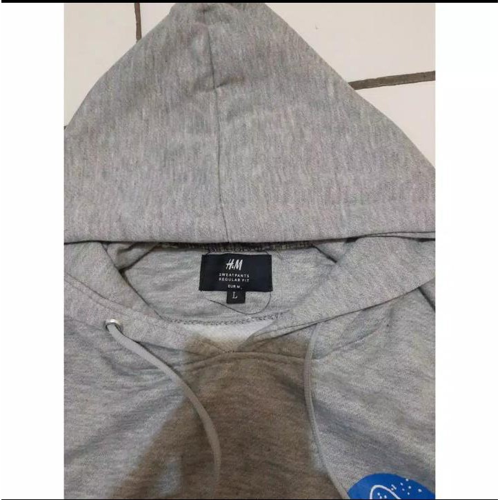 (BIG SALE) [ Bayar Di Tempat ] Jaket Sweater Nasa / Hoodie NASA H&amp;M Fleece Tebal