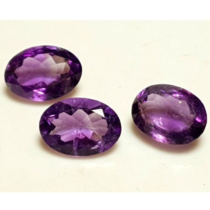 Natural kecubung amethyst cutting crystal
