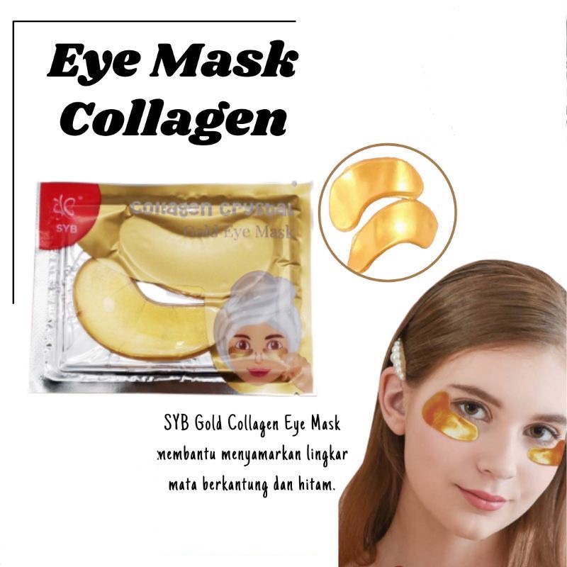 SYB Collagen Crystal Gold Eye Mask Netto - 6 Gram