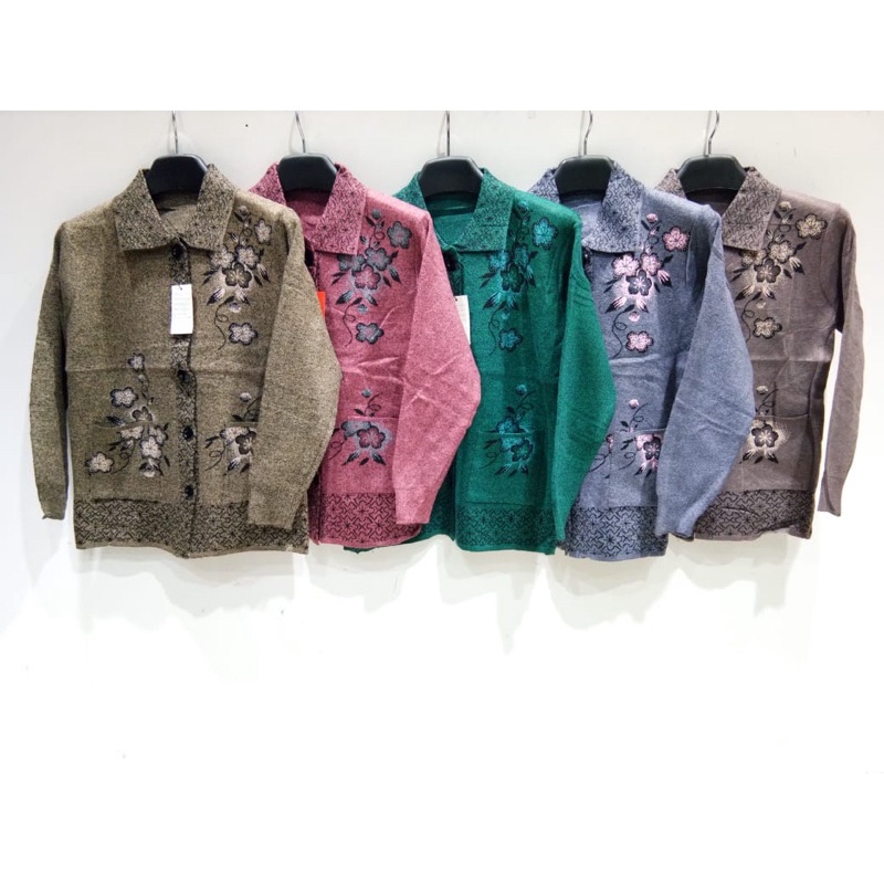 Mantel Sweater Ibu / Mantel Wanita Outer (#906)