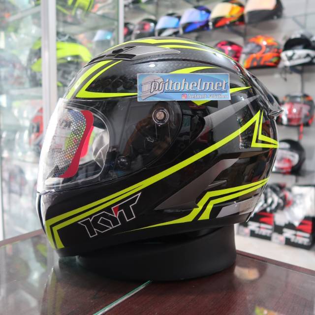 KYT Falco Carbon Yellow