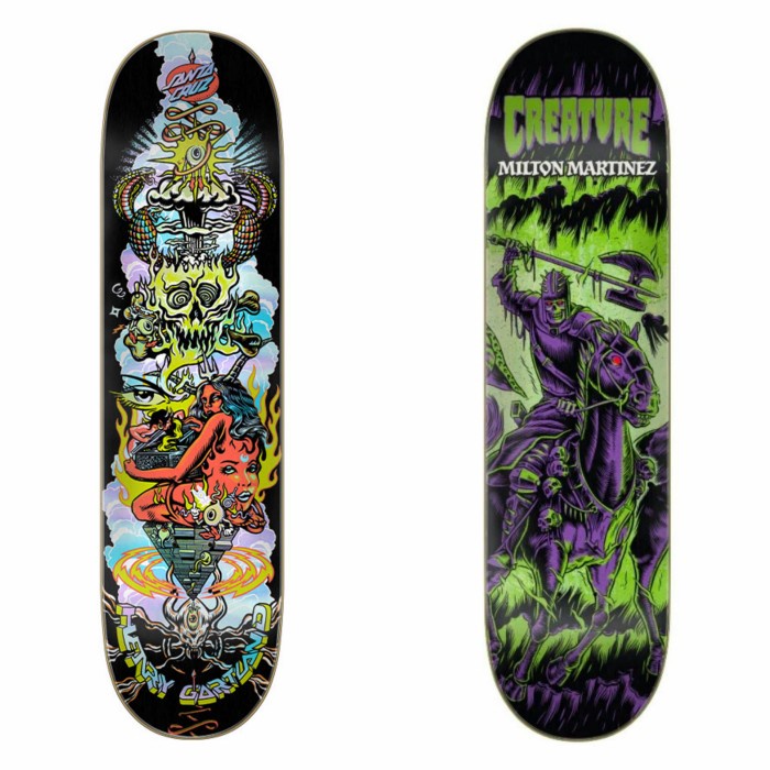 VX Deck Skateboard Santa Cruz &amp;amp; Creature