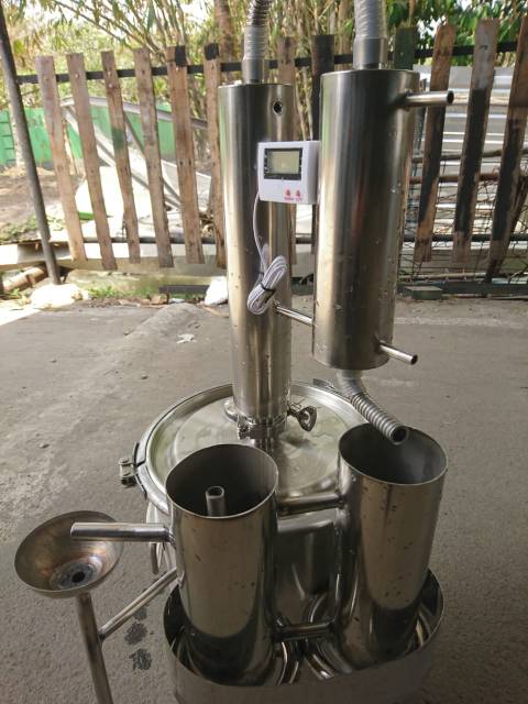 Destilasi Penyulingan Minyak Atsiri Destilasi Portable Esnse Destilasi Essential Oil Pot Distiller Shopee Indonesia