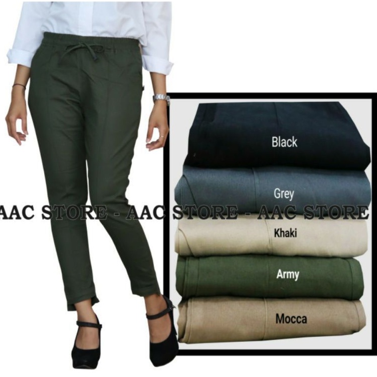 Celana Baggy Pants Twill Combed Premium Standar dan Jumbo