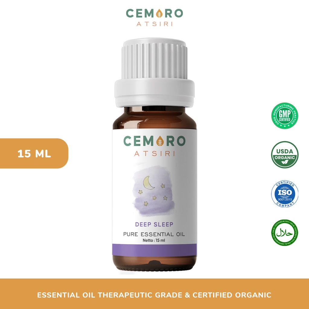 Deep Sleep Essential Oil 15 ML By CEMORO ATSIRI