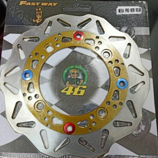 Piringan Cakram Belakang Satria FU Vixion New Supra 125 New Jupiter MX new Tiger Revo Cb150r Old