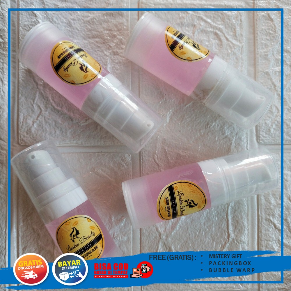Serum Super glow Linskin Beauty Skincare penghilang jerawat dan Perawatan Kulit Normal