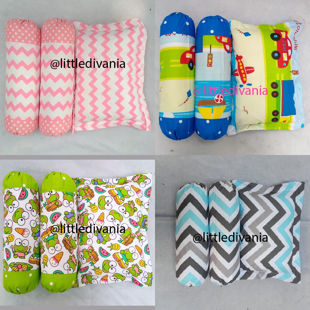 SARUNG Bantal Guling Bayi Tanpa Isian sarbangul AKACHAN BG sbg kado bayi