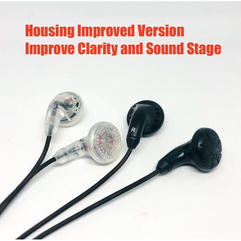 New Custom Super Bass Earphone Improved Version HiFi Headset With Mic