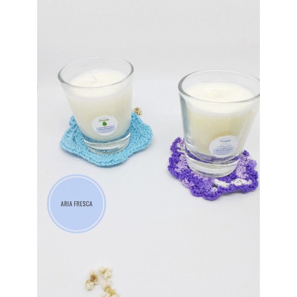 COASTER LILIN | COASTER RAJUT | TATAKAN LILIN RAJUT