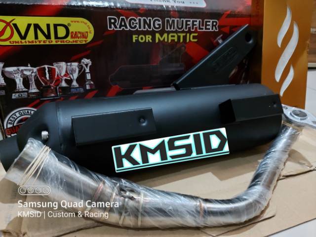 Knalpot Tsukigi VND New Beat LED / Genio / All New Scoopy 2021-3